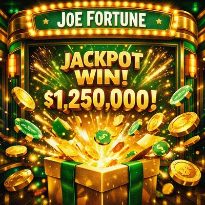 Joe Fortune 200 percent welcome bonus
